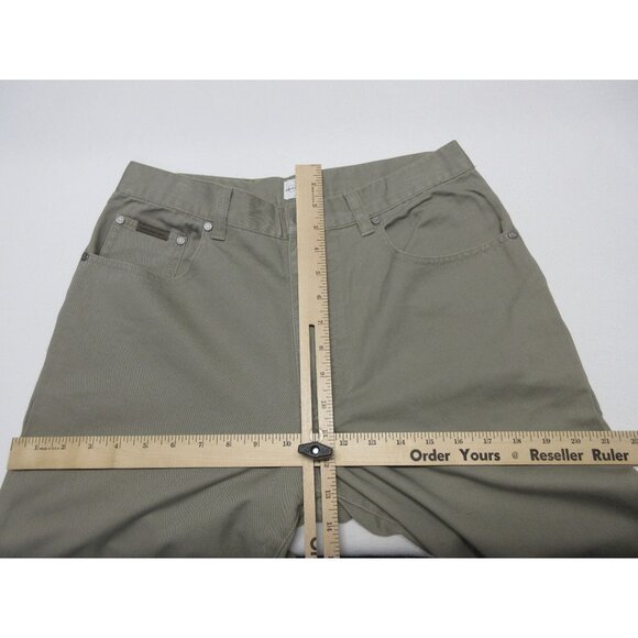 Calvin Klein men's lightweight khaki mid rise tapered leg chino pants 31 x 32 - Picture 9 of 12